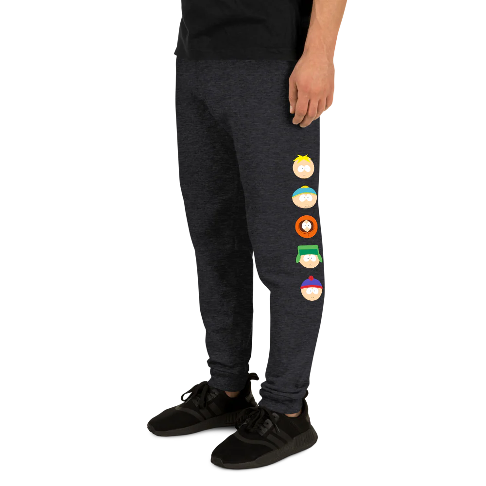 South Park Characters Adult Fleece Joggers - Image 6