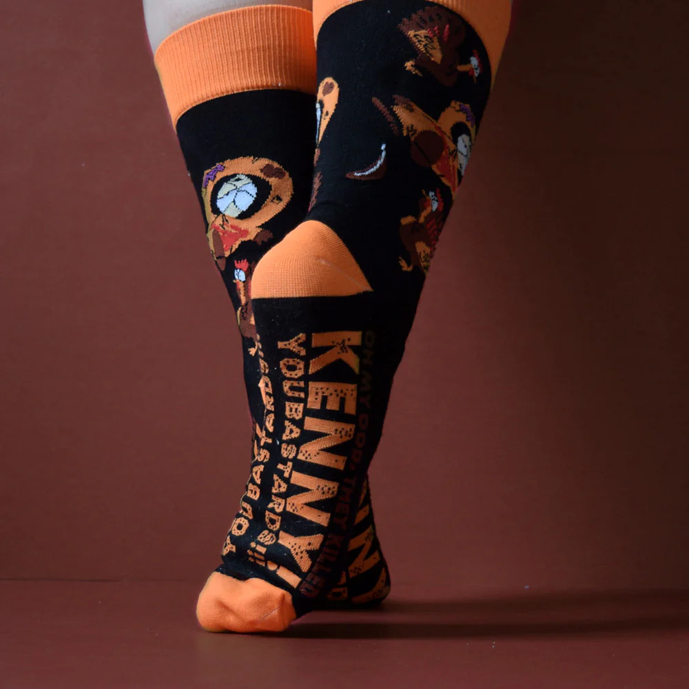 South Park Oh My God They Killed Kenny Crew Socks - Image 4